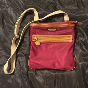 Michael Kors Burgundy Crossbody Bag